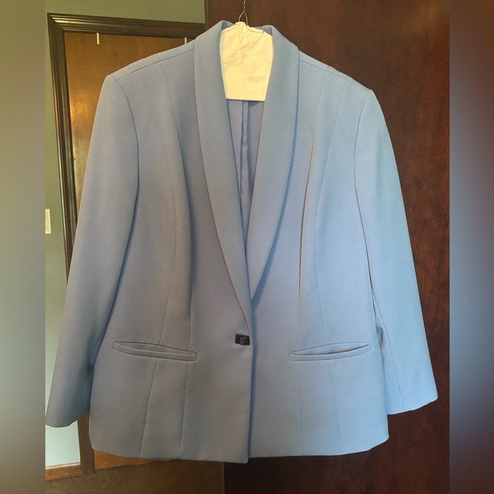 Kasper Sky Blue Women's Blazer